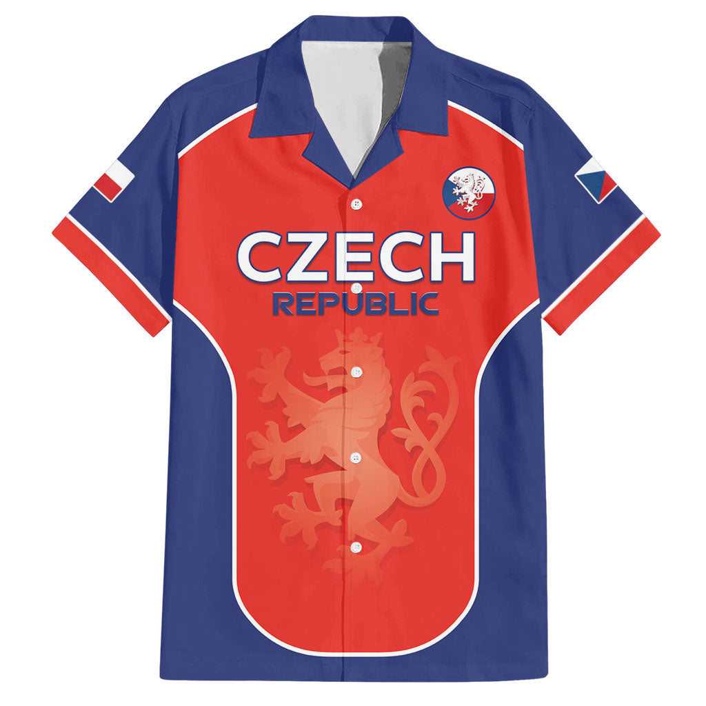 Custom Czechia Football 2026 Hawaiian Shirt National Lion Unique Style