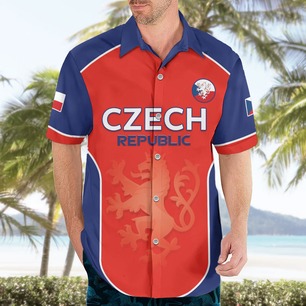 Custom Czechia Football 2026 Hawaiian Shirt National Lion Unique Style