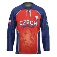 Custom Czechia Football 2026 Hockey Jersey National Lion Unique Style