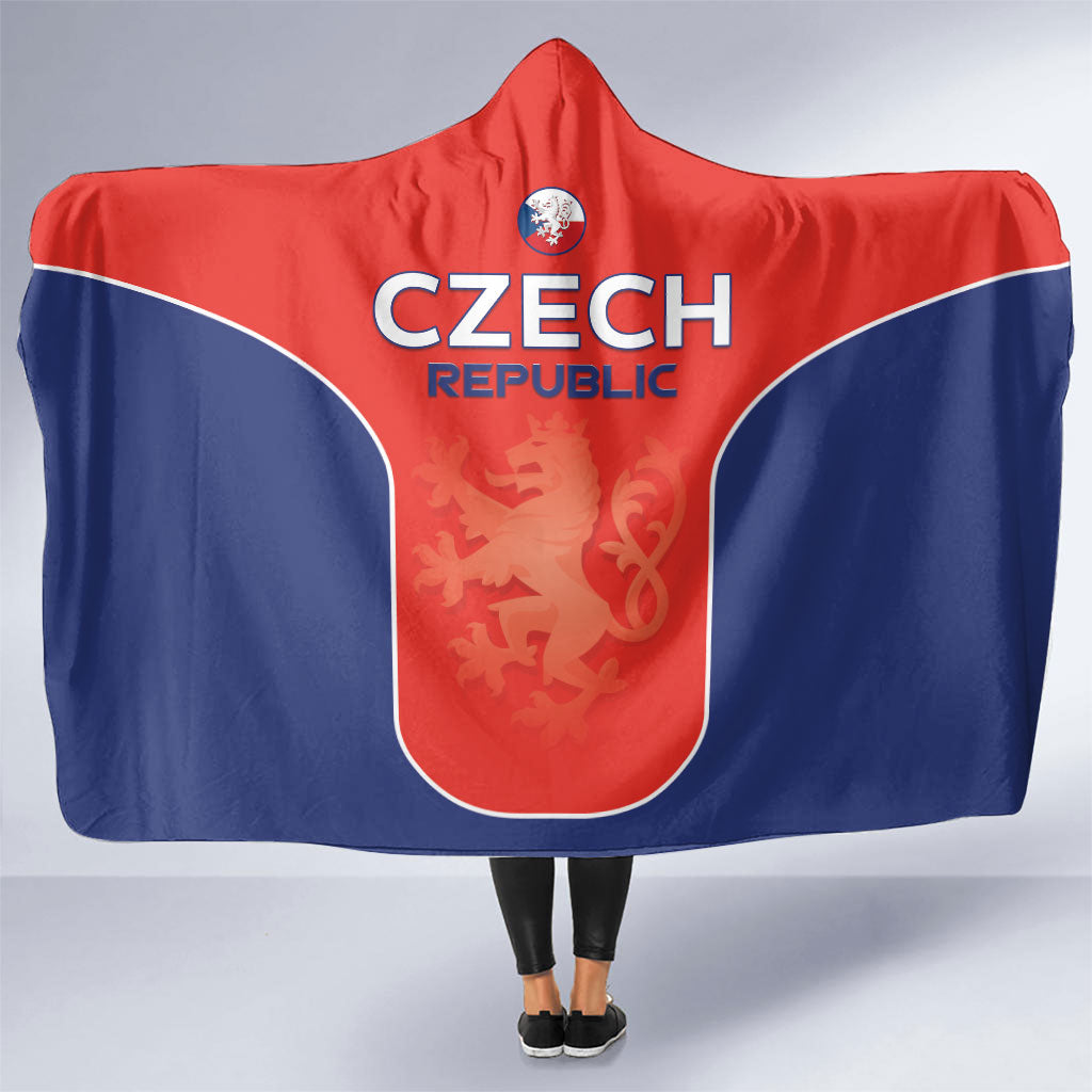 Czechia Football 2026 Hooded Blanket National Lion Unique Style