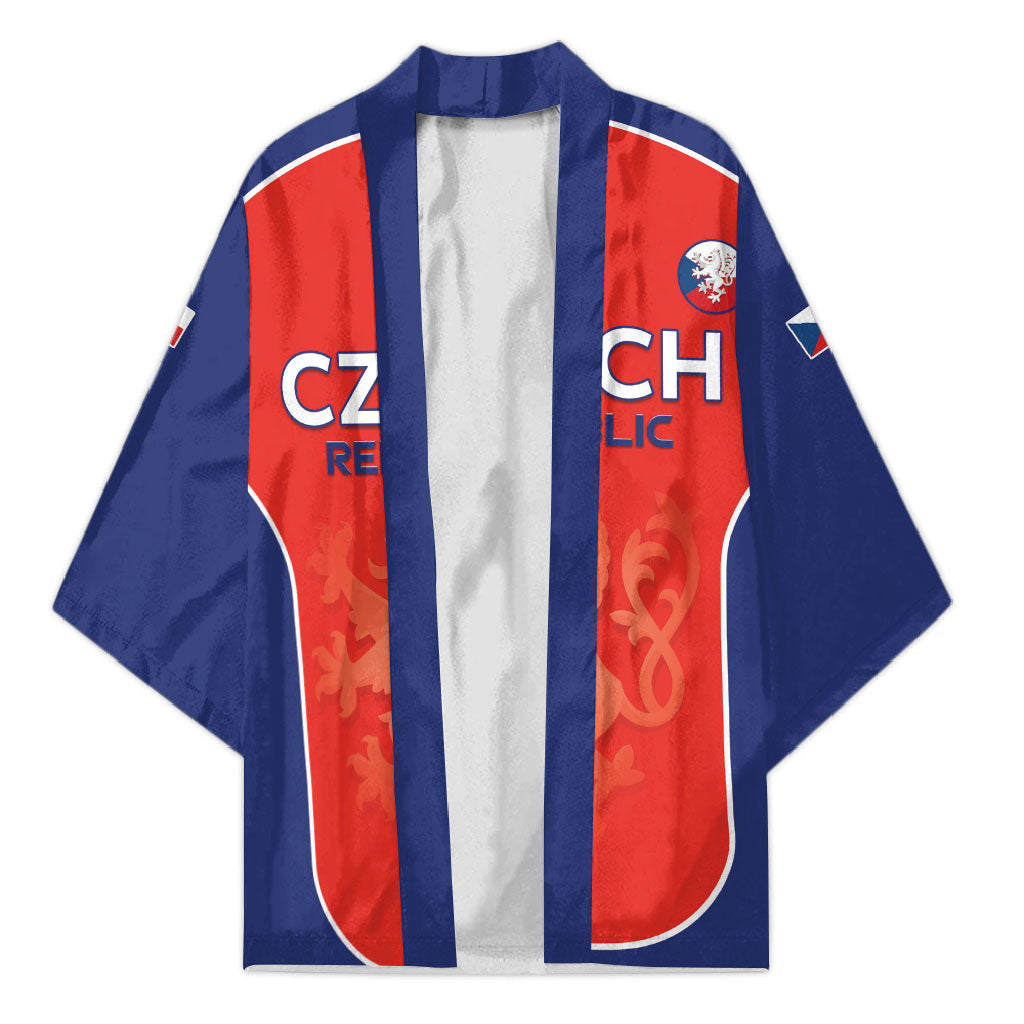 Custom Czechia Football 2026 Kimono National Lion Unique Style