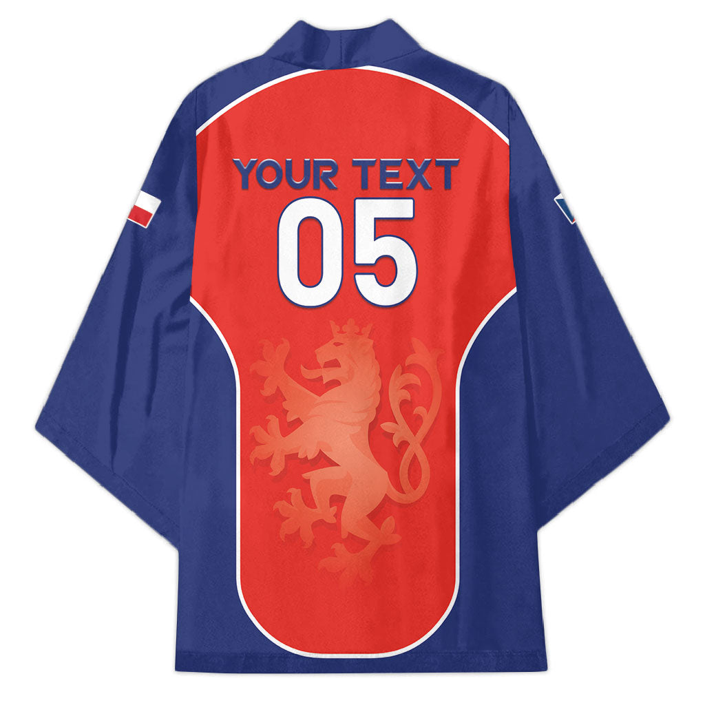 Custom Czechia Football 2026 Kimono National Lion Unique Style