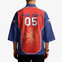 Custom Czechia Football 2026 Kimono National Lion Unique Style