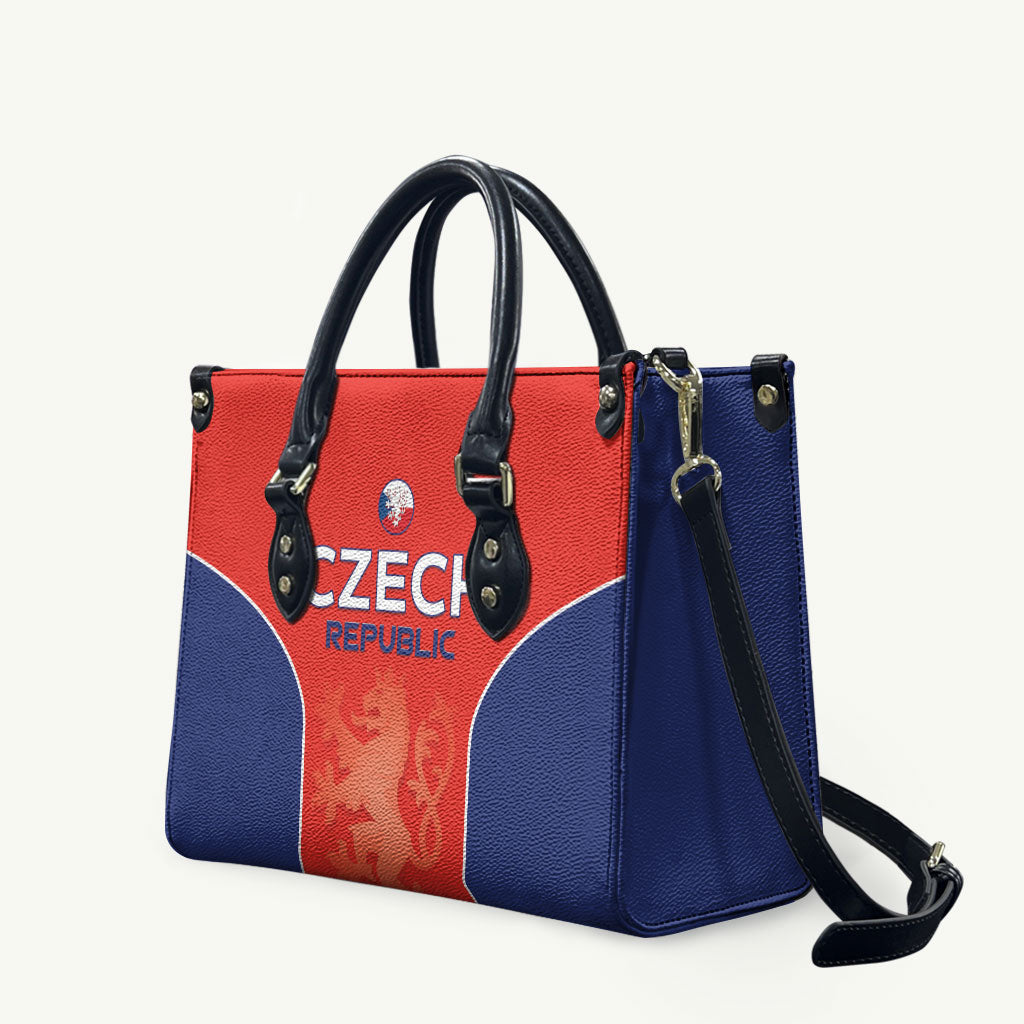 Czechia Football 2026 Leather Bag National Lion Unique Style