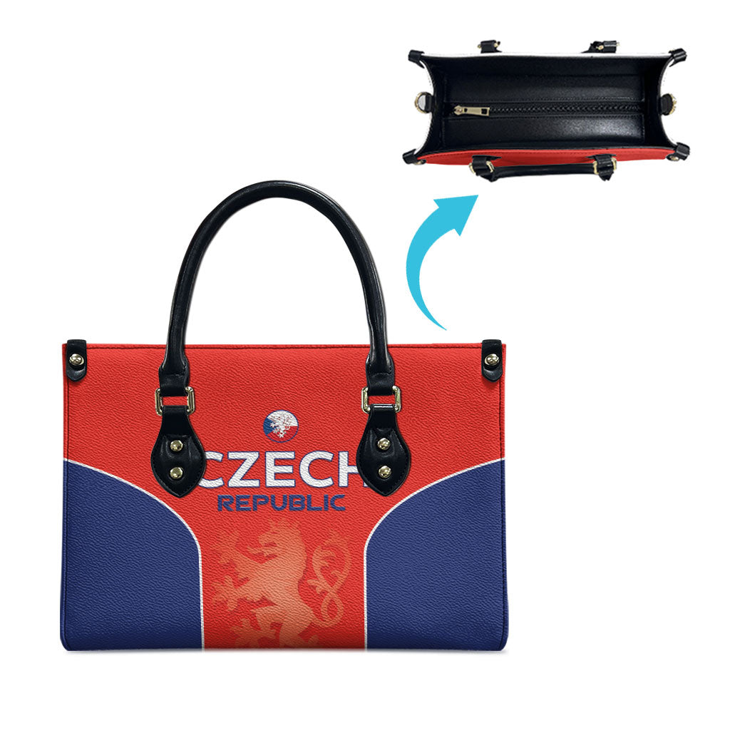 Czechia Football 2026 Leather Bag National Lion Unique Style