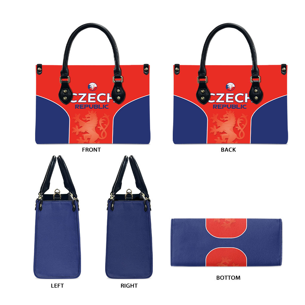Czechia Football 2026 Leather Bag National Lion Unique Style