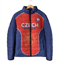 Custom Czechia Football 2026 Padded Jacket National Lion Unique Style