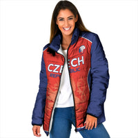 Custom Czechia Football 2026 Padded Jacket National Lion Unique Style