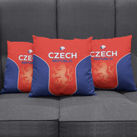 Czechia Football 2026 Pillow Cover National Lion Unique Style