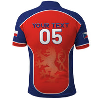 Custom Czechia Football 2026 Polo Shirt National Lion Unique Style