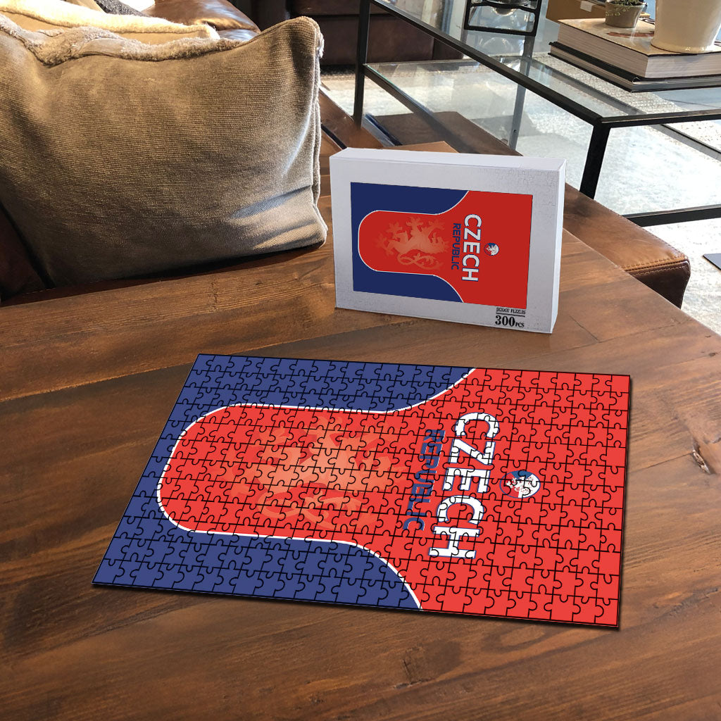 Czechia Football 2026 Puzzle National Lion Unique Style