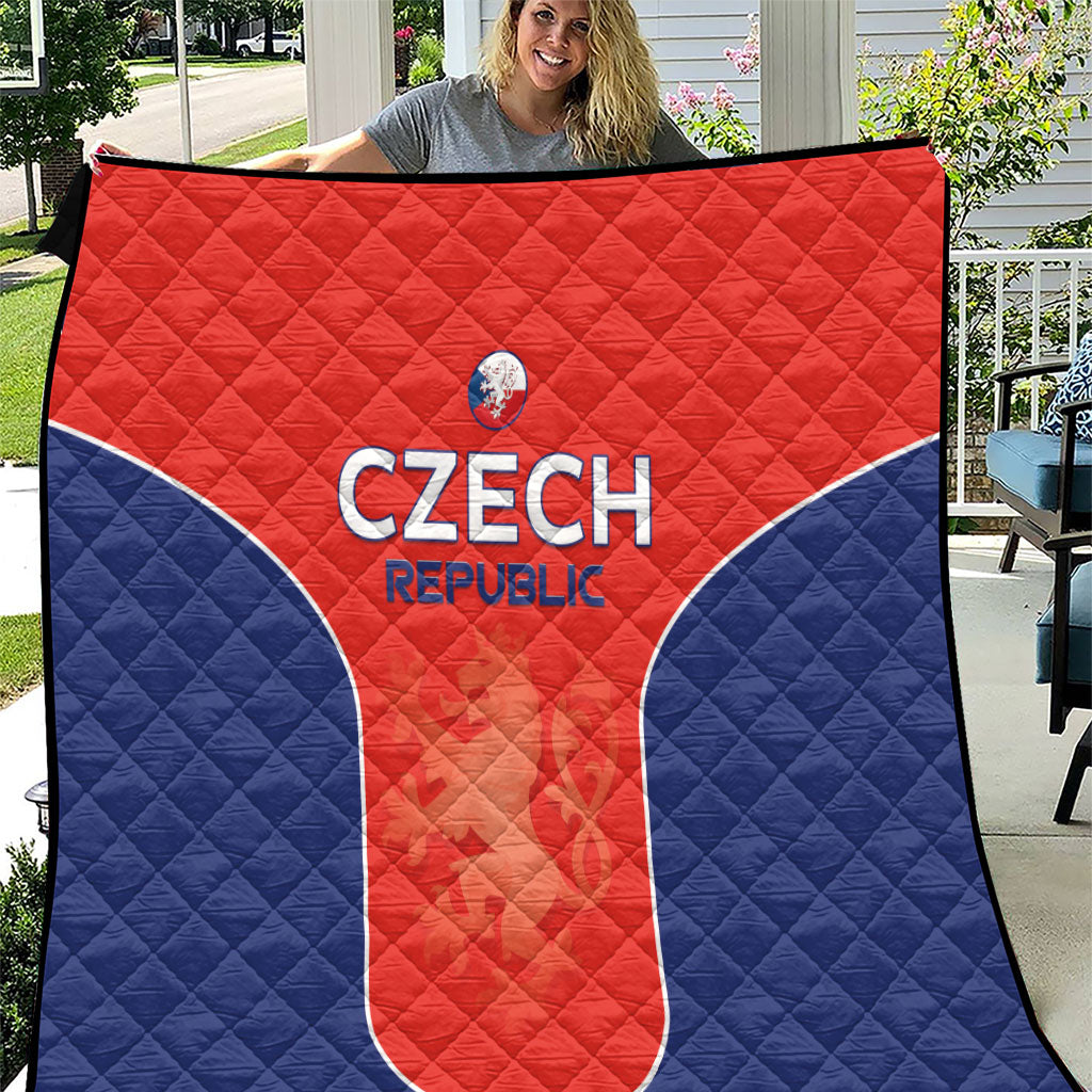 Czechia Football 2026 Quilt National Lion Unique Style