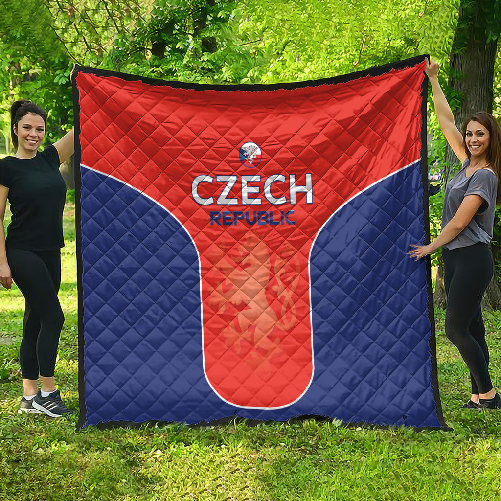 Czechia Football 2026 Quilt National Lion Unique Style
