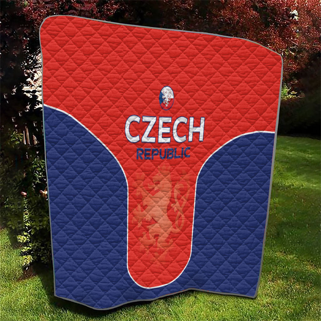 Czechia Football 2026 Quilt National Lion Unique Style