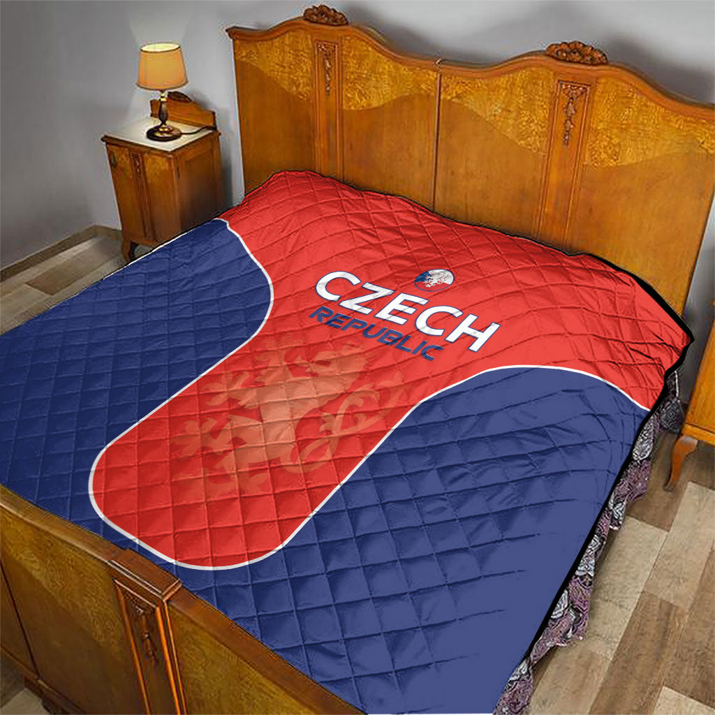 Czechia Football 2026 Quilt National Lion Unique Style