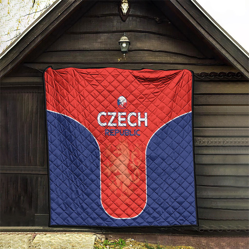 Czechia Football 2026 Quilt National Lion Unique Style
