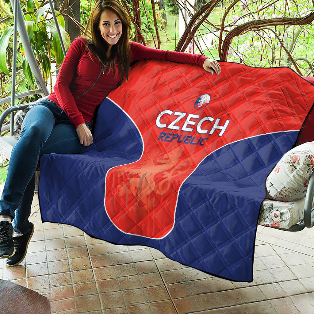 Czechia Football 2026 Quilt National Lion Unique Style