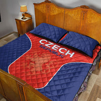 Czechia Football 2026 Quilt Bed Set National Lion Unique Style