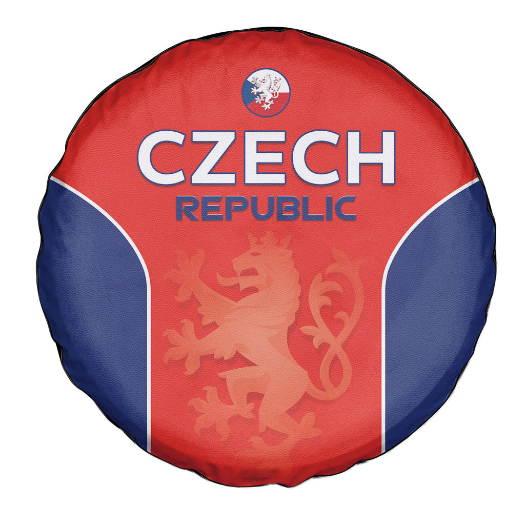 Czechia Football 2026 Spare Tire Cover National Lion Unique Style
