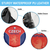Czechia Football 2026 Spare Tire Cover National Lion Unique Style