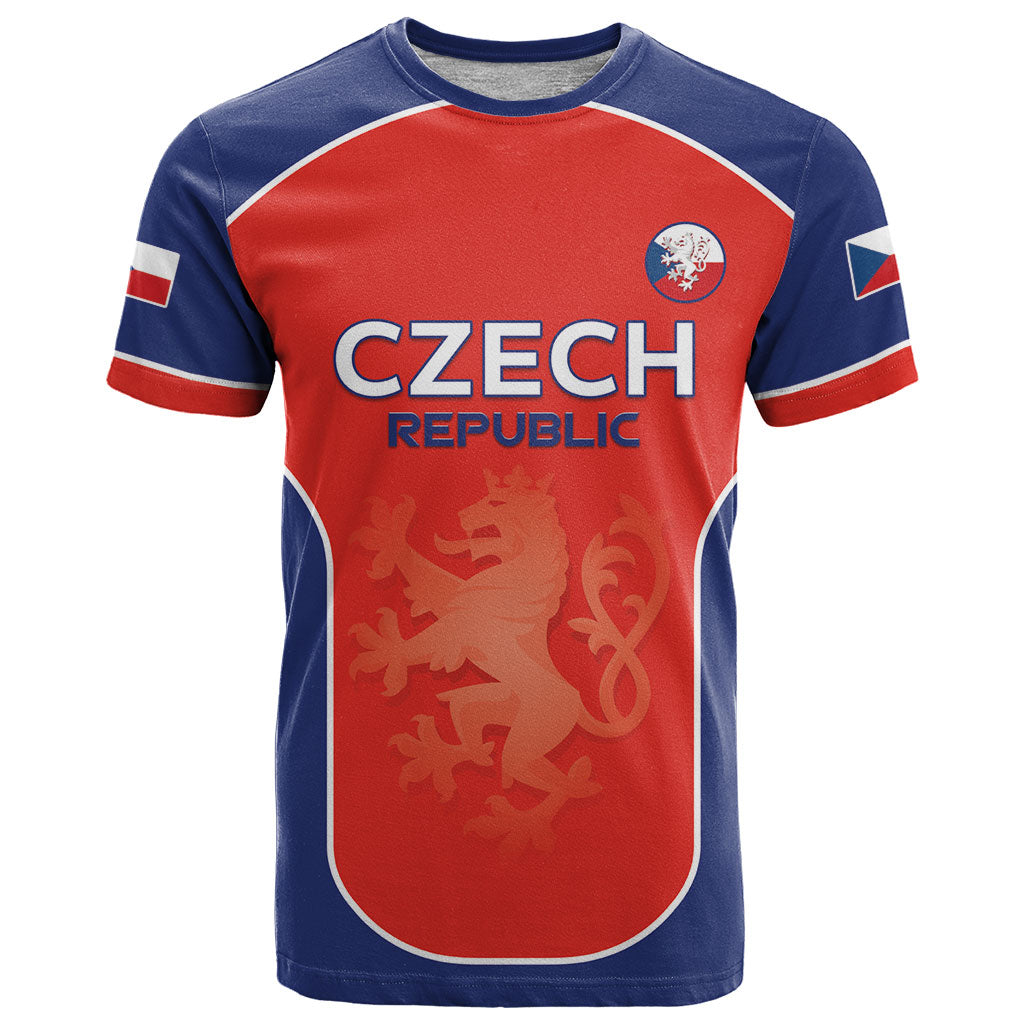 Custom Czechia Football 2026 T Shirt National Lion Unique Style