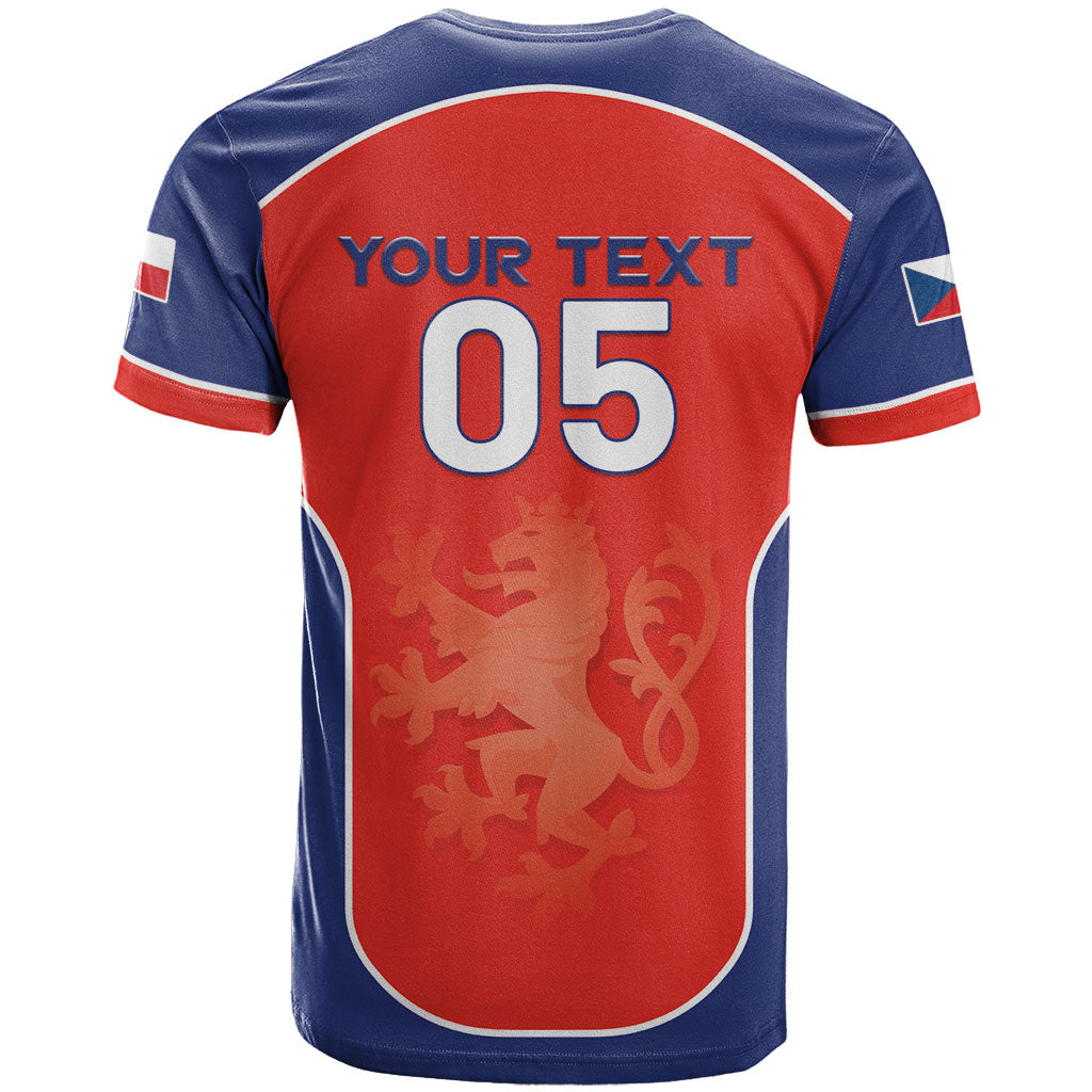 Custom Czechia Football 2026 T Shirt National Lion Unique Style