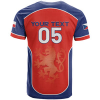 Custom Czechia Football 2026 T Shirt National Lion Unique Style