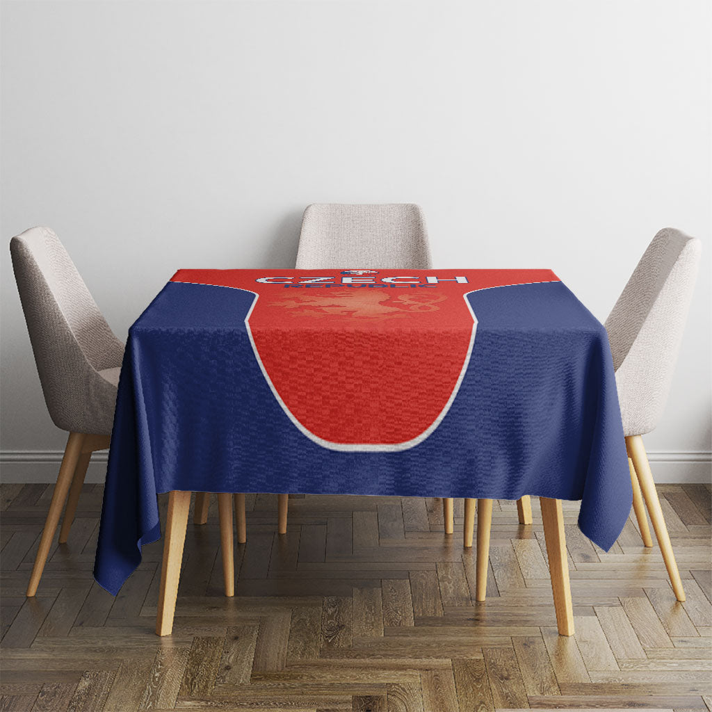 Czechia Football 2026 Tablecloth National Lion Unique Style