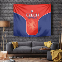 Czechia Football 2026 Tapestry National Lion Unique Style