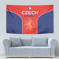 Czechia Football 2026 Tapestry National Lion Unique Style
