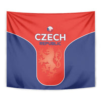 Czechia Football 2026 Tapestry National Lion Unique Style