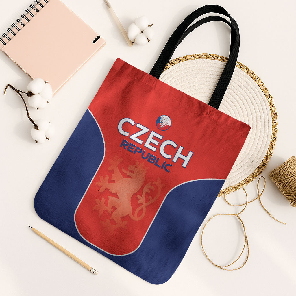 Czechia Football 2026 Tote Bag National Lion Unique Style