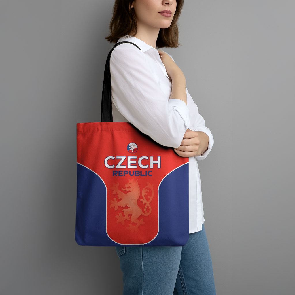 Czechia Football 2026 Tote Bag National Lion Unique Style