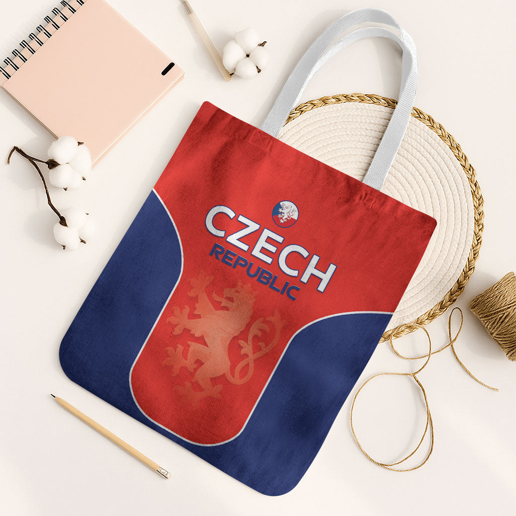 Czechia Football 2026 Tote Bag National Lion Unique Style