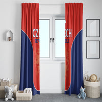 Czechia Football 2026 Window Curtain National Lion Unique Style