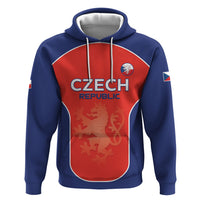 Custom Czechia Football 2026 Zip Hoodie National Lion Unique Style