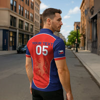 Custom Czechia Football 2026 Zipper Polo Shirt National Lion Unique Style