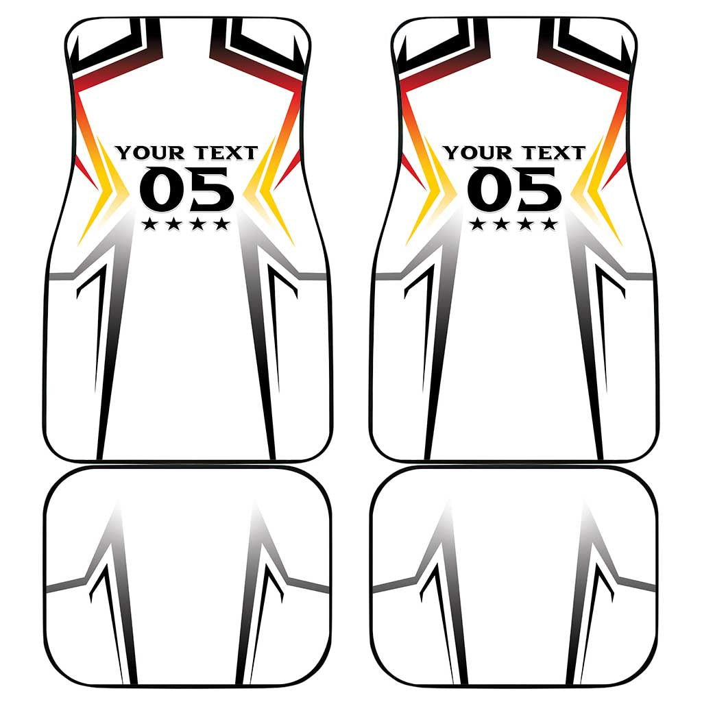 Germany 2024 Football Car Mats Go Champions Nationalelf White Version LT05 - Wonder Print Shop