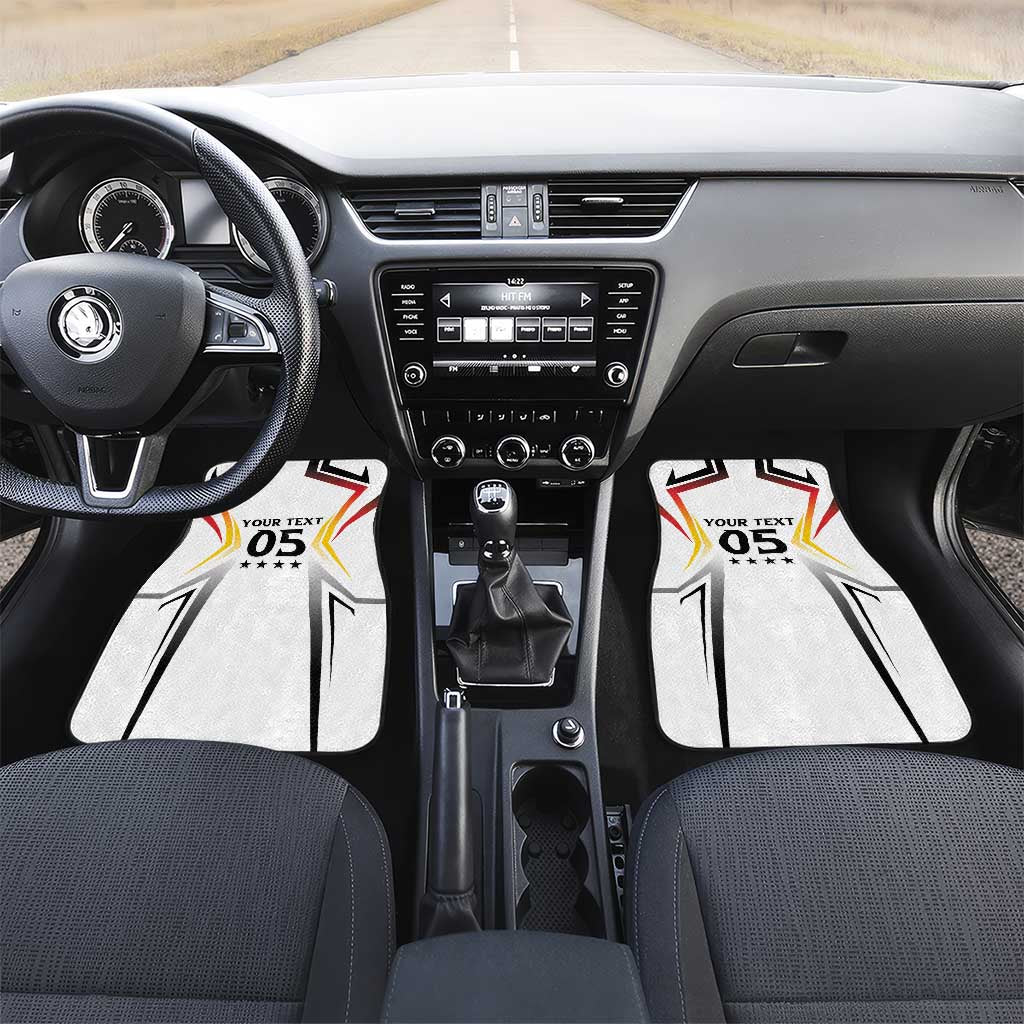 Germany 2024 Football Car Mats Go Champions Nationalelf White Version LT05 - Wonder Print Shop
