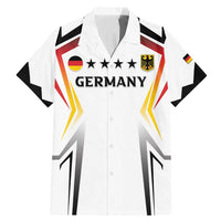 Custom Germany 2024 Football Family Matching Mermaid Dress and Hawaiian Shirt Go Champions Nationalelf White Version LT05 - Wonder Print Shop