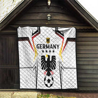 Germany 2024 Football Quilt Go Champions Nationalelf White Version LT05 - Wonder Print Shop