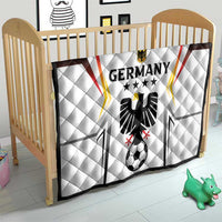 Germany 2024 Football Quilt Go Champions Nationalelf White Version LT05 - Wonder Print Shop