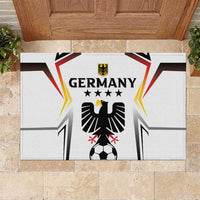 Germany 2024 Football Rubber Doormat Go Champions Nationalelf White Version LT05 - Wonder Print Shop