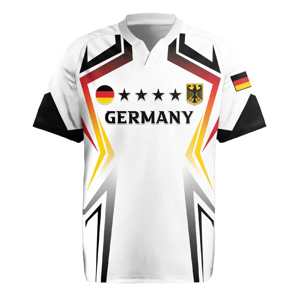 Custom Germany 2024 Football Rugby Jersey Go Champions Nationalelf White Version LT05 - Wonder Print Shop