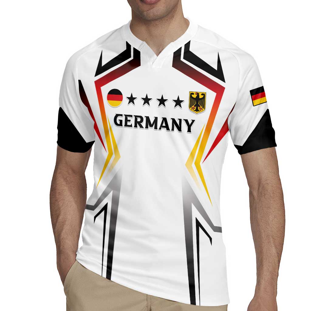 Custom Germany 2024 Football Rugby Jersey Go Champions Nationalelf White Version LT05 - Wonder Print Shop