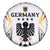 Germany 2024 Football Spare Tire Cover Go Champions Nationalelf White Version LT05 - Wonder Print Shop