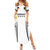 Custom Germany 2024 Football Summer Maxi Dress Go Champions Nationalelf White Version LT05 - Wonder Print Shop