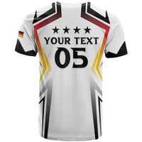 Custom Germany 2024 Football T Shirt Go Champions Nationalelf White Version LT05 - Wonder Print Shop