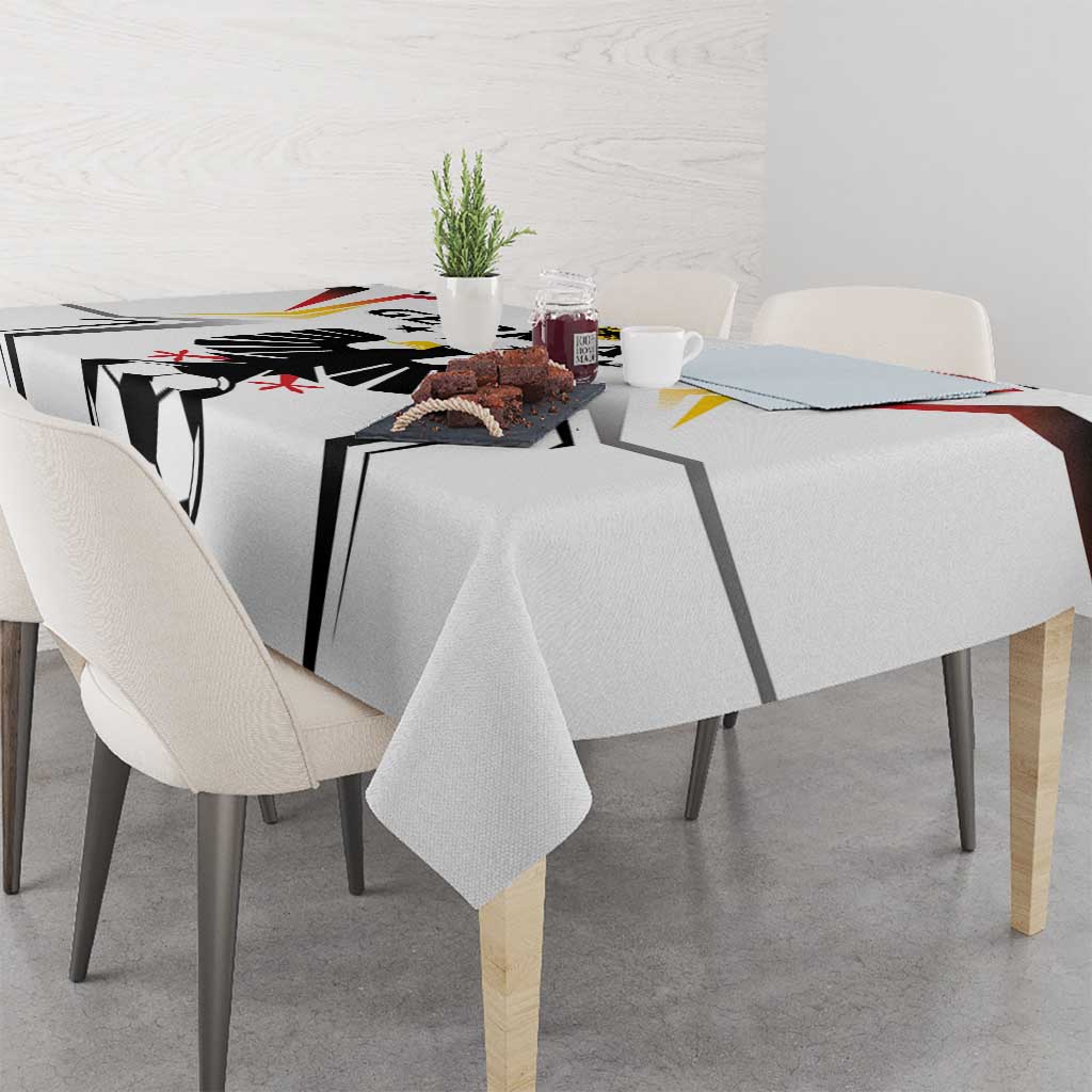 Germany 2024 Football Tablecloth Go Champions Nationalelf White Version LT05 - Wonder Print Shop