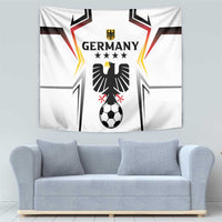 Germany 2024 Football Tapestry Go Champions Nationalelf White Version LT05 - Wonder Print Shop